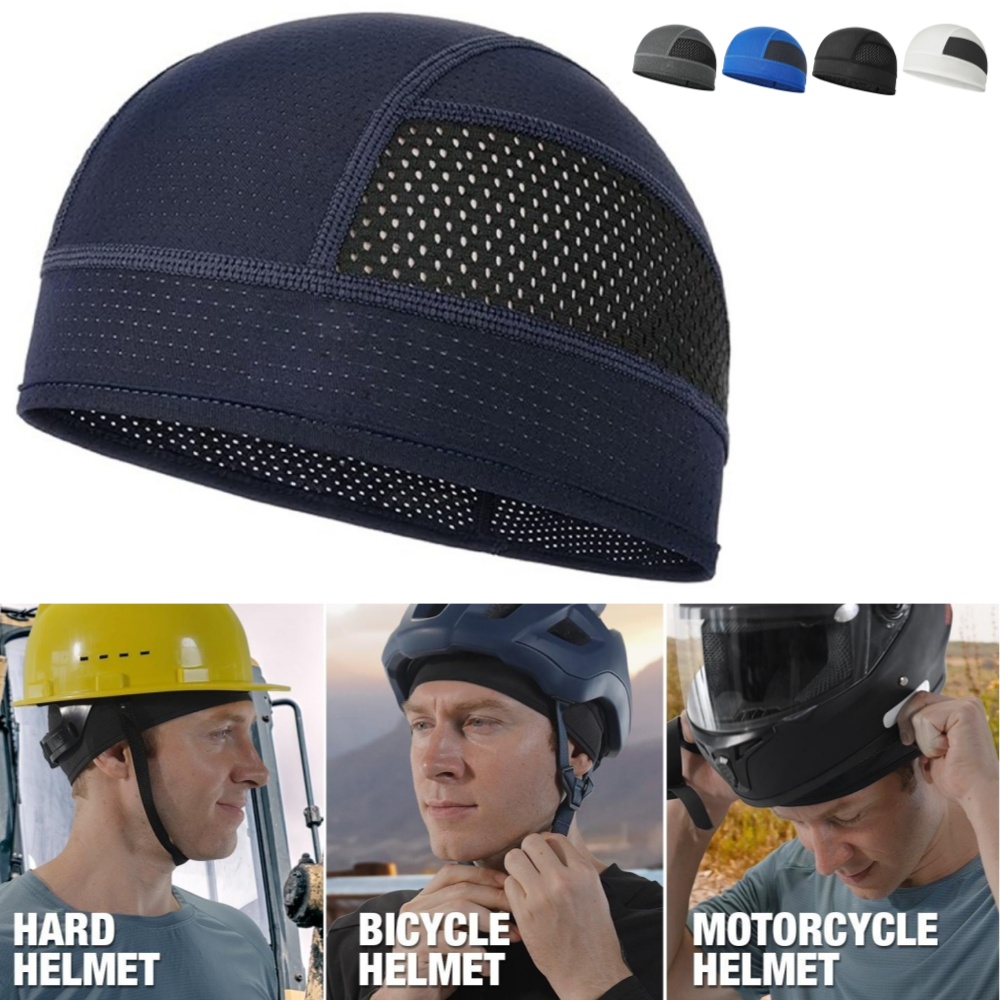 Skull Cap Helmet Liner - Летняя сетчатая шапка-бини с тонкими вентиляционными
