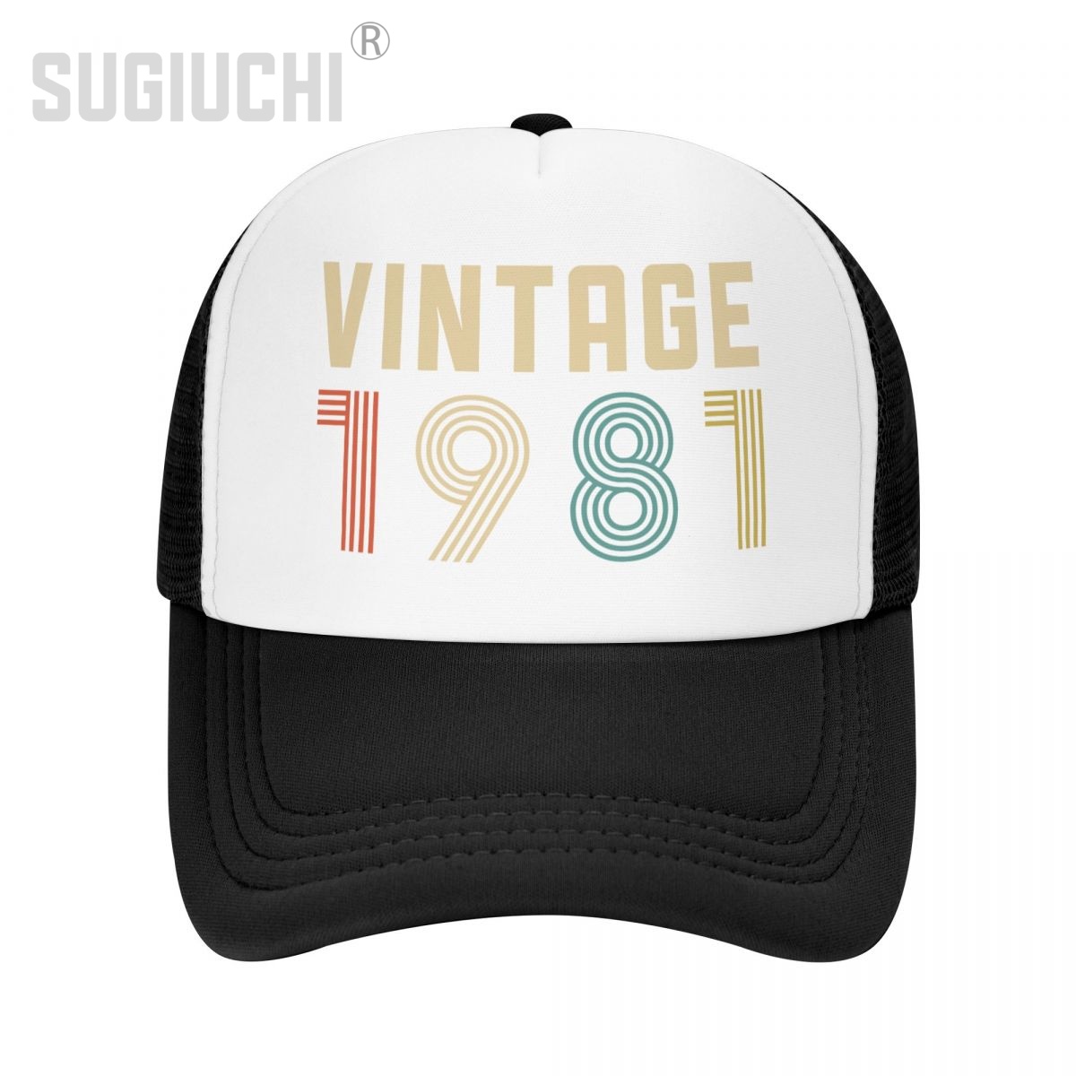 Trucker Cap Mesh - Кепка-тракер с сеткой VINTAGE 1981, на