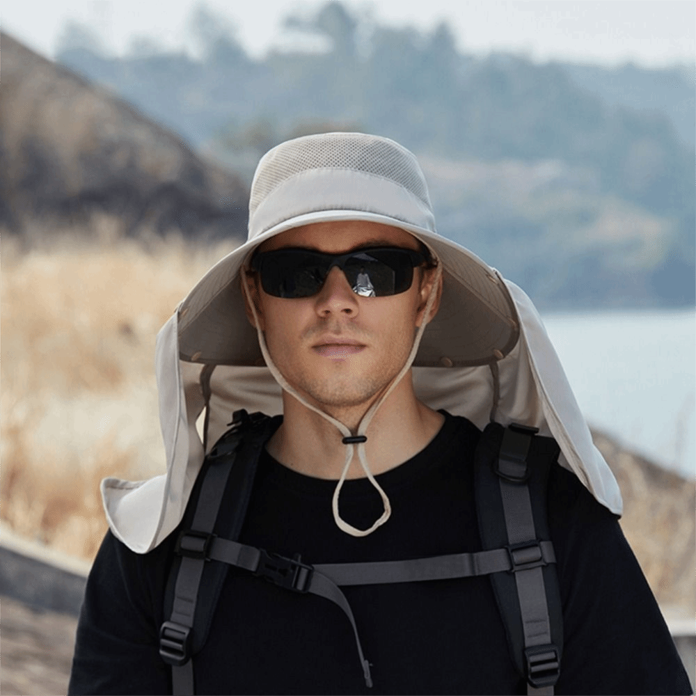 Bucket Hat Cotton - Модная мужская солнцезащитная шляпа с широкими