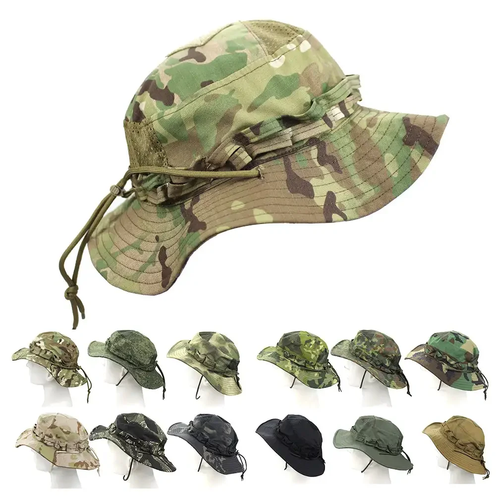 Boonie Hat Tactical - Новая тактическая камуфляжная панама с широкими