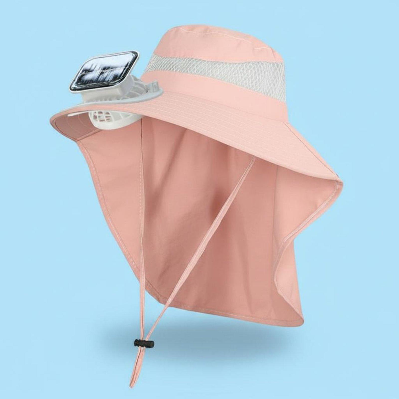 Visor Sun Hat - Регулируемая детская солнцезащитная шляпа с вентилятором