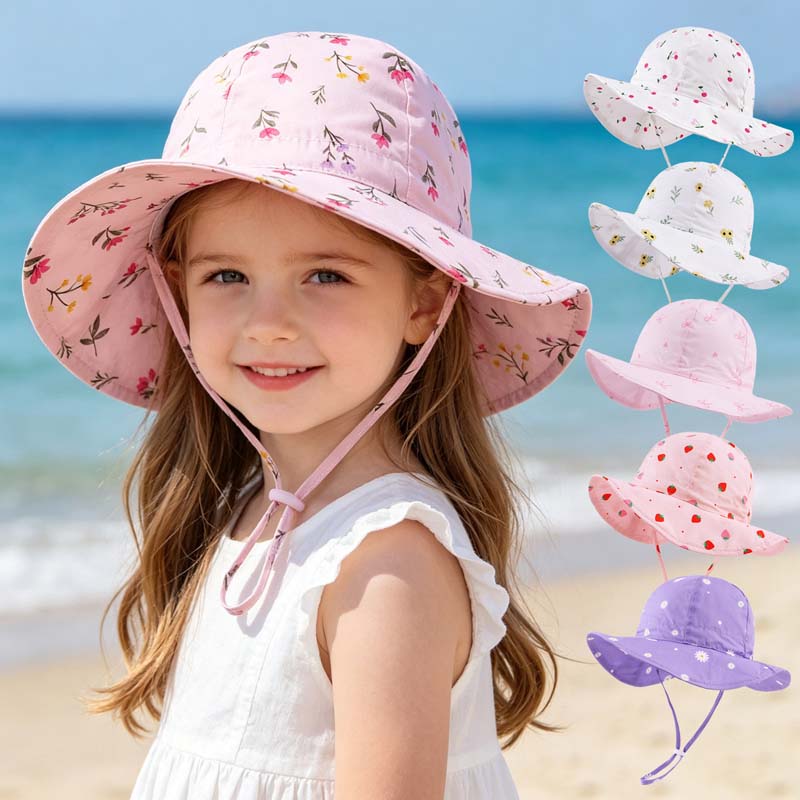 Bucket Hat Cotton - Детская панама для девочек 2026 года,
