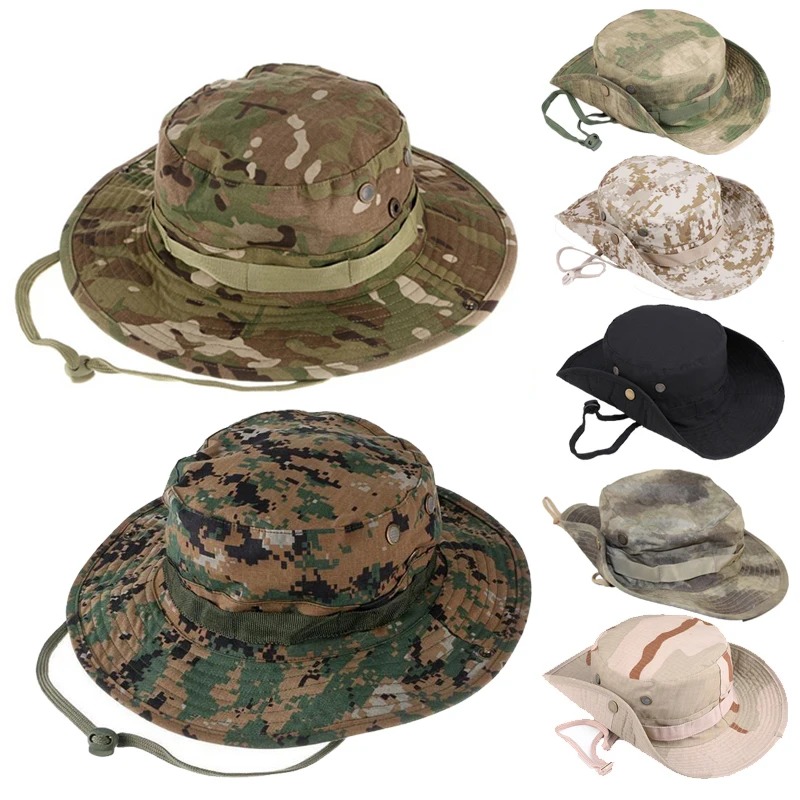 Boonie Hat Tactical - Камуфляжные тактические шляпы Boonie, ведро для