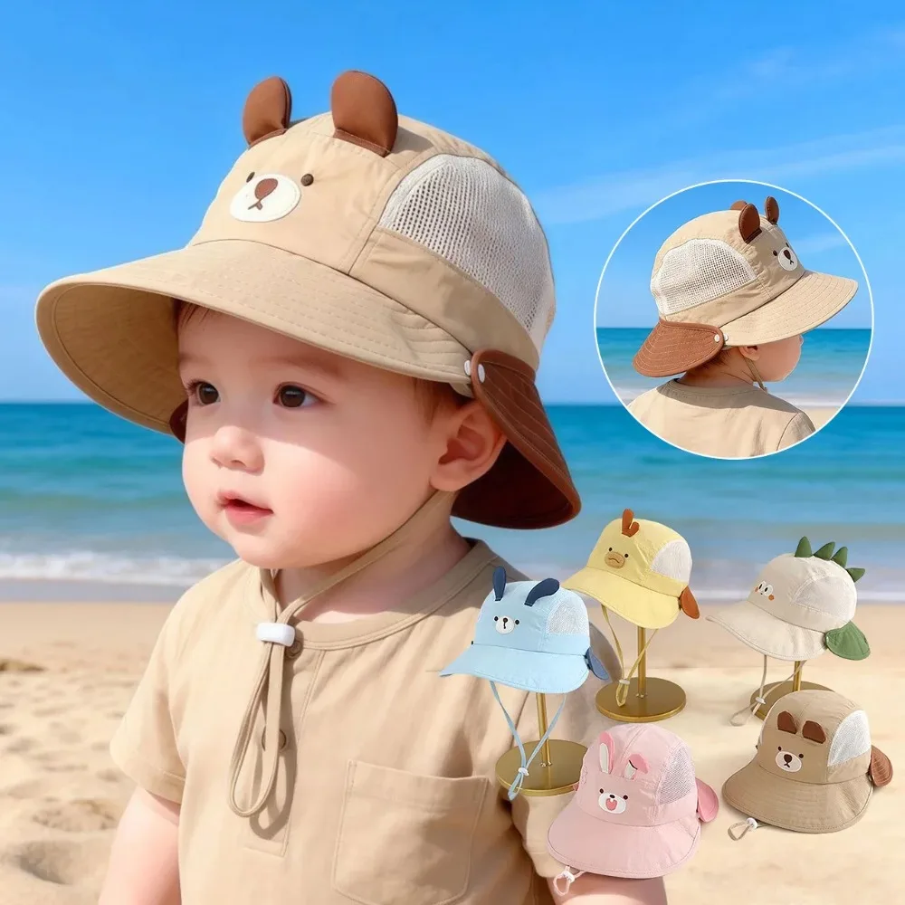 Bucket Hat Cotton - Милая детская панама с мультяшным принтом,