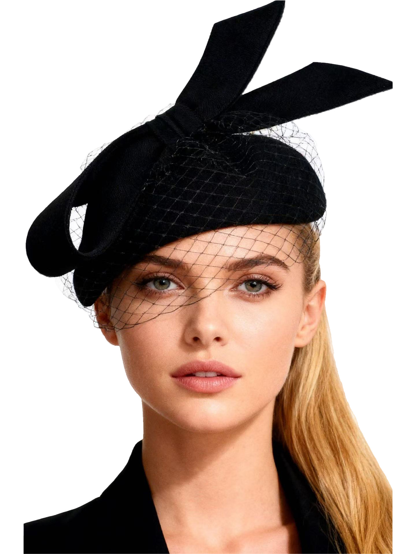 Beret French Wool - Французский белый берет, чародей, зимние элегантные
