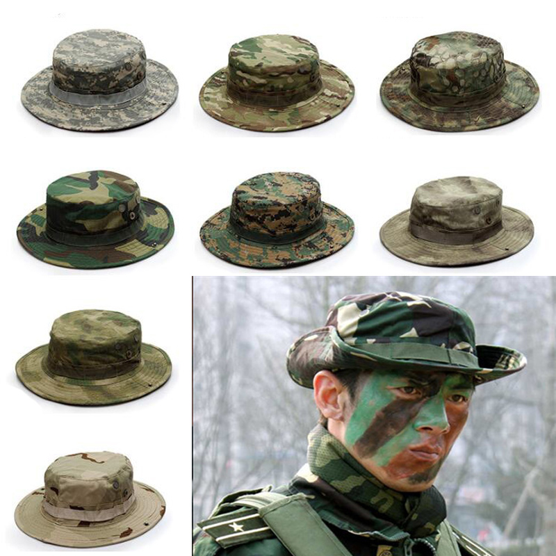 Boonie Hat Tactical - Мужские и женские камуфляжные Летние повседневные