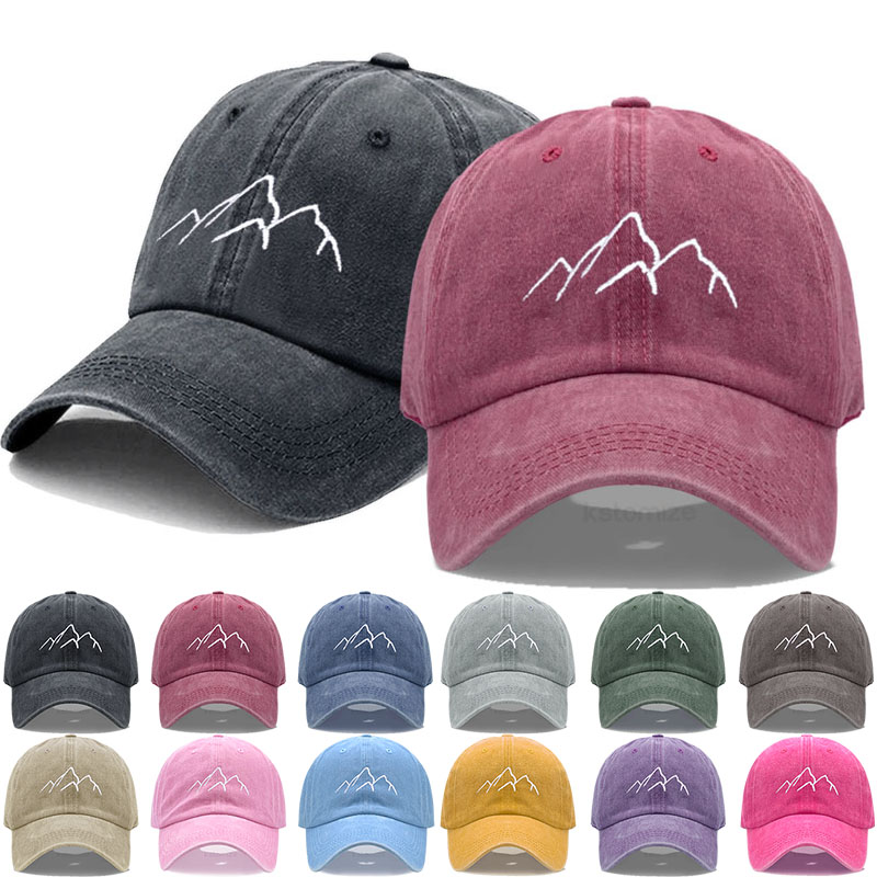 Golf Cap Dad - Регулируемая бейсболка унисекс с эффектом потертости,