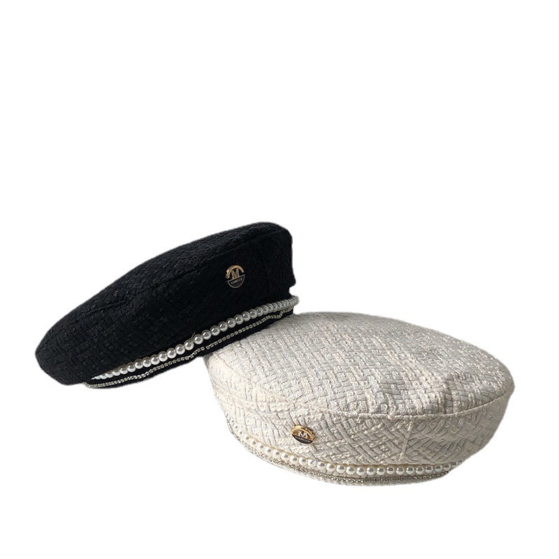 W102 Зимний берет, цепочка, же – обзор и цена Beret French Wool