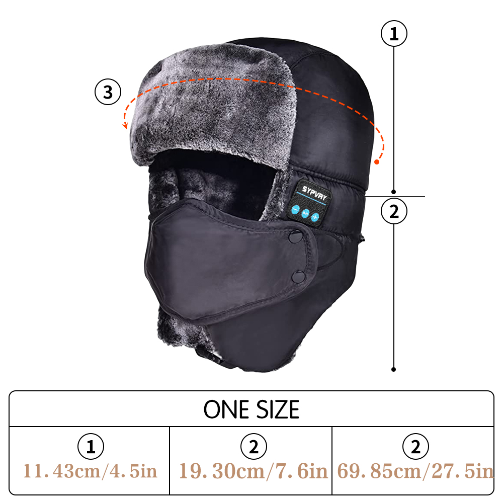 Зимняя шапка-траппер для мужчи – обзор и цена Trapper Hat Ear Flap