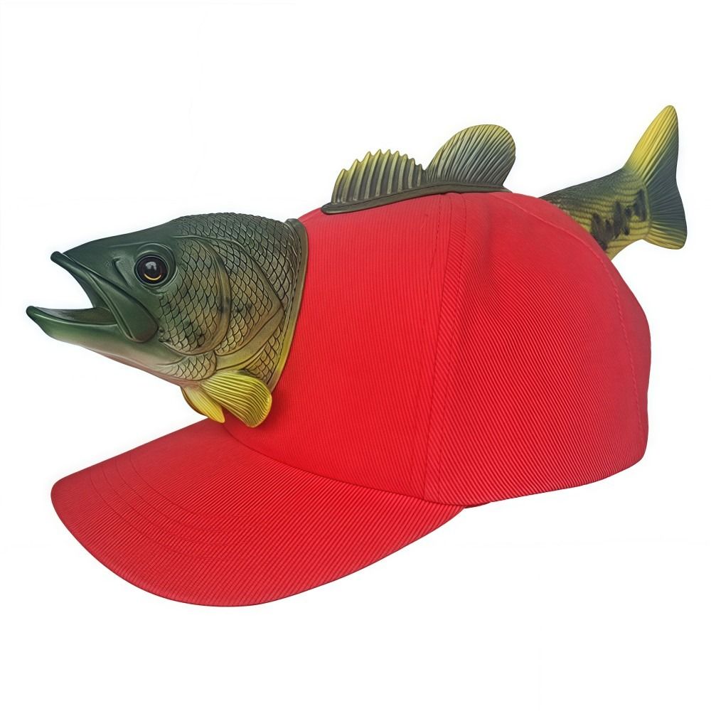 Забавная 3D-кепка с рыбой, рег – обзор и цена Trucker Cap Mesh