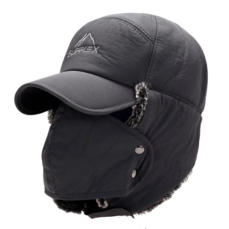 Зимняя теплая ветрозащитная ша – обзор и цена Trapper Hat Ear Flap