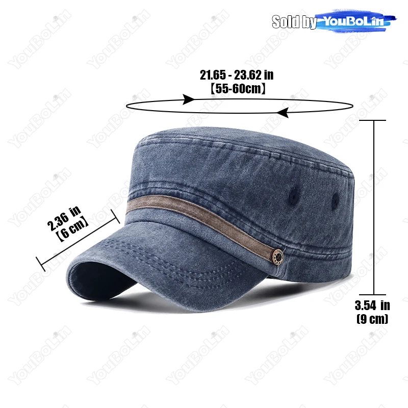 Плоская кепка из выстиранного  – обзор и цена Dad Hat Cotton