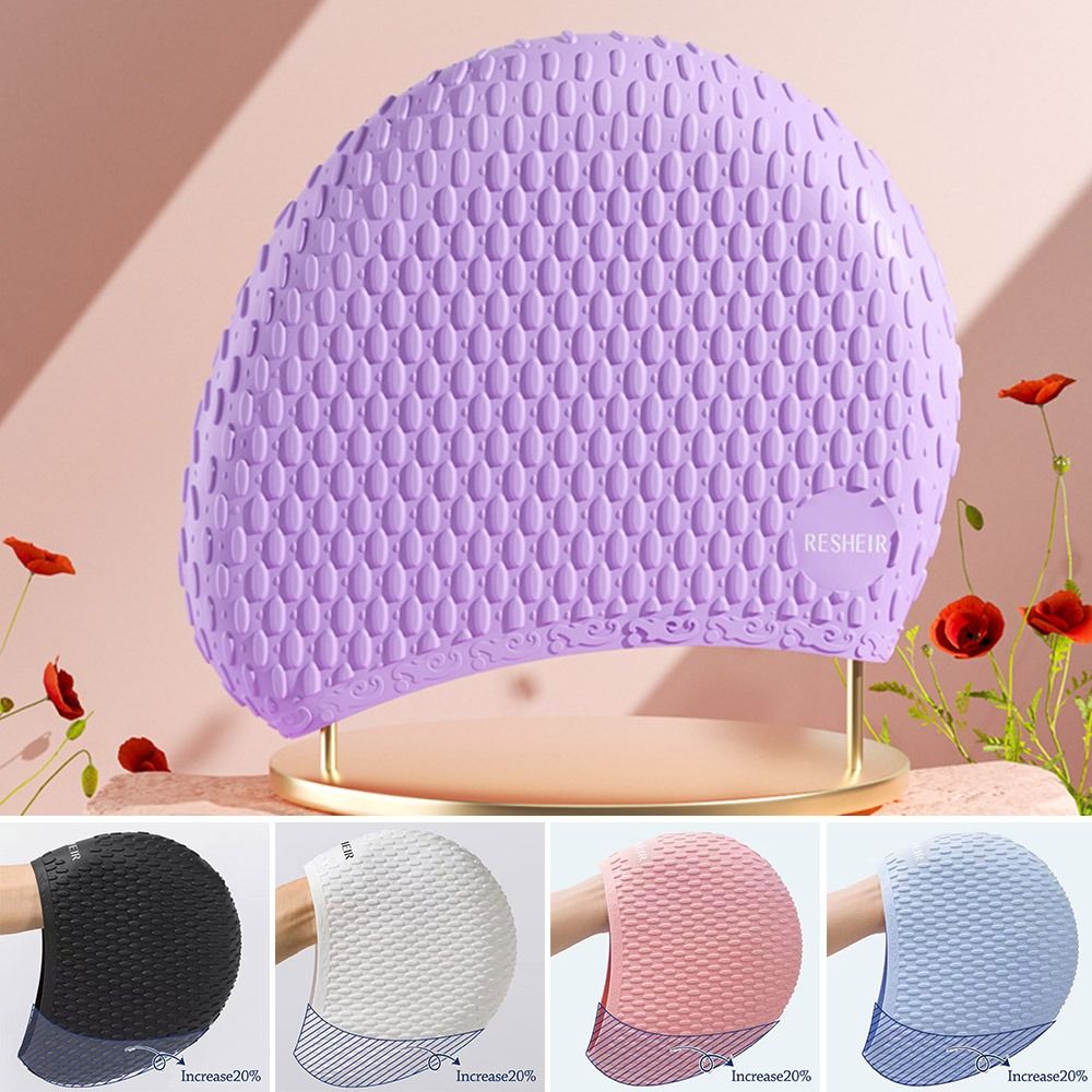 Эластичная летняя шапочка для  – обзор и цена Swim Hat Silicone