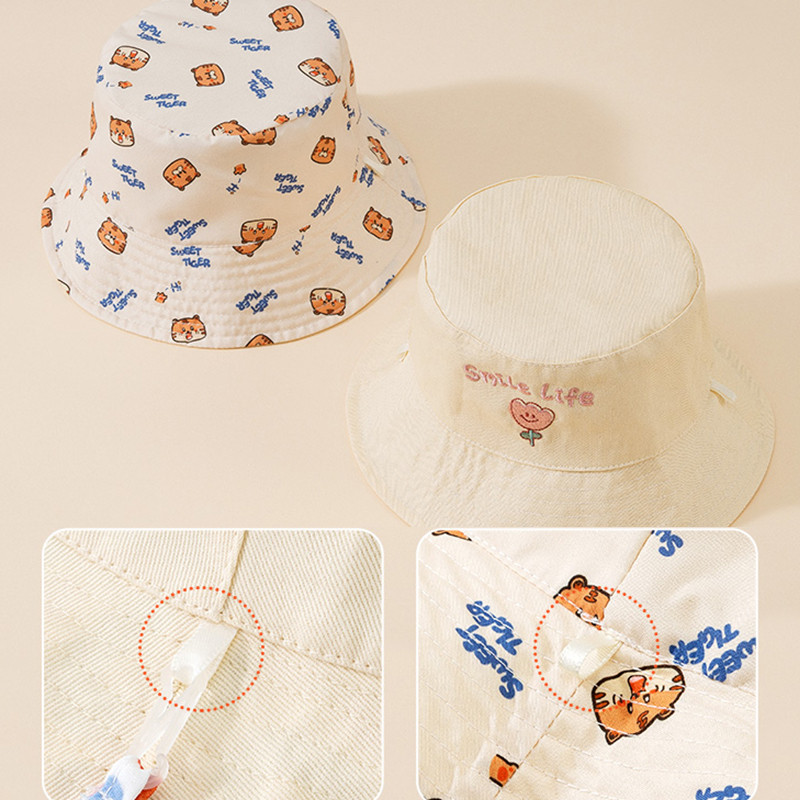 Детская панама с вышивкой и дв – обзор и цена Bucket Hat Cotton