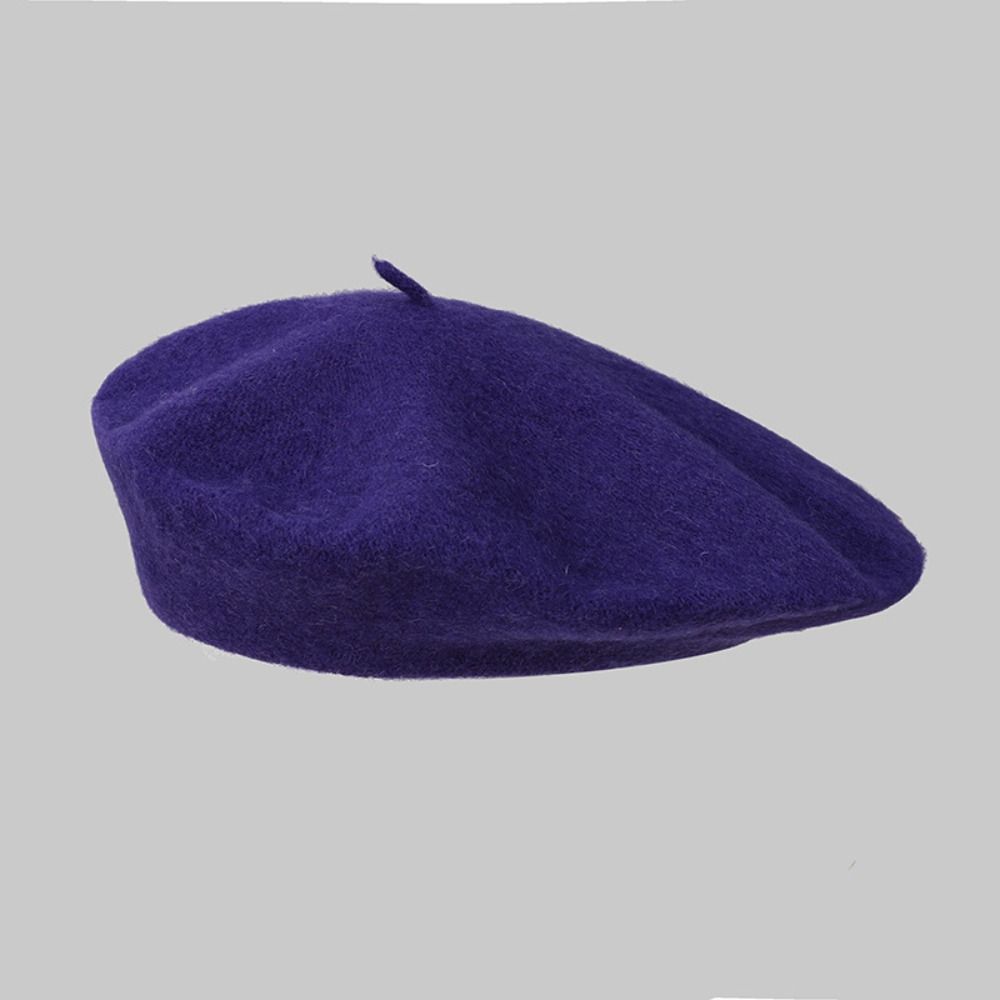 Однотонные элегантные женские  – обзор и цена Beret French Wool