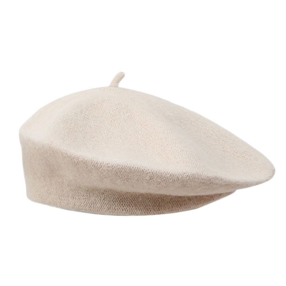 Однотонные элегантные женские  – обзор и цена Beret French Wool