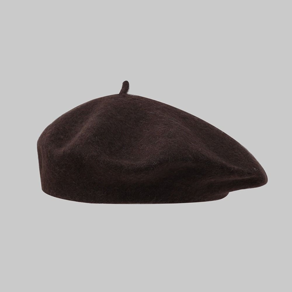 Однотонные элегантные женские  – обзор и цена Beret French Wool