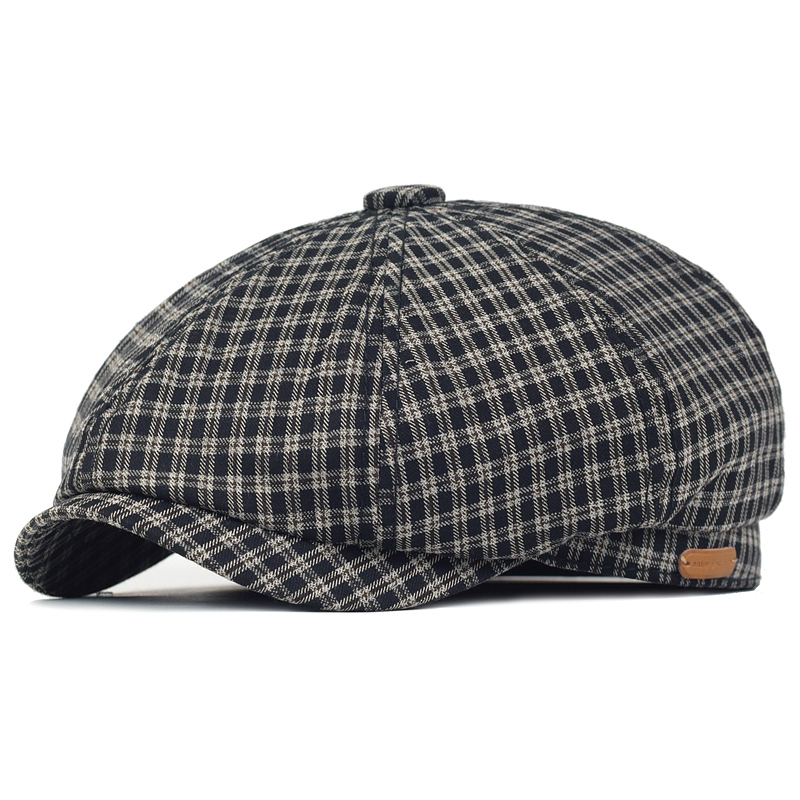 Кепка газетчика в клетку, сезо – обзор и цена Newsboy Cap Ivy