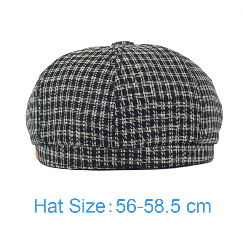 Кепка газетчика в клетку, сезо – обзор и цена Newsboy Cap Ivy