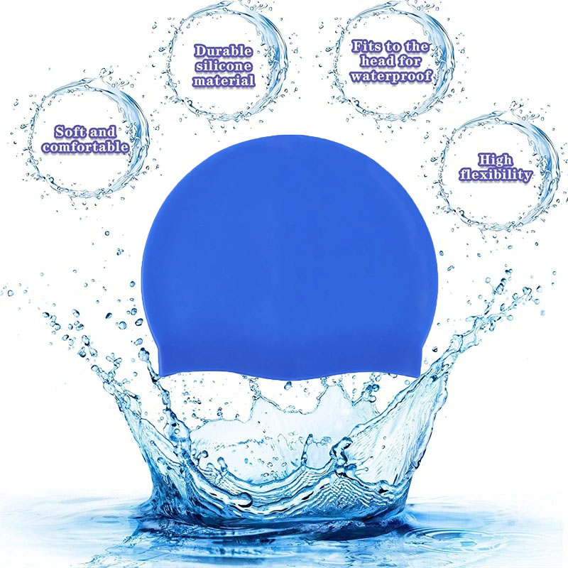 Водонепроницаемые силиконовые  – обзор и цена Swim Hat Silicone