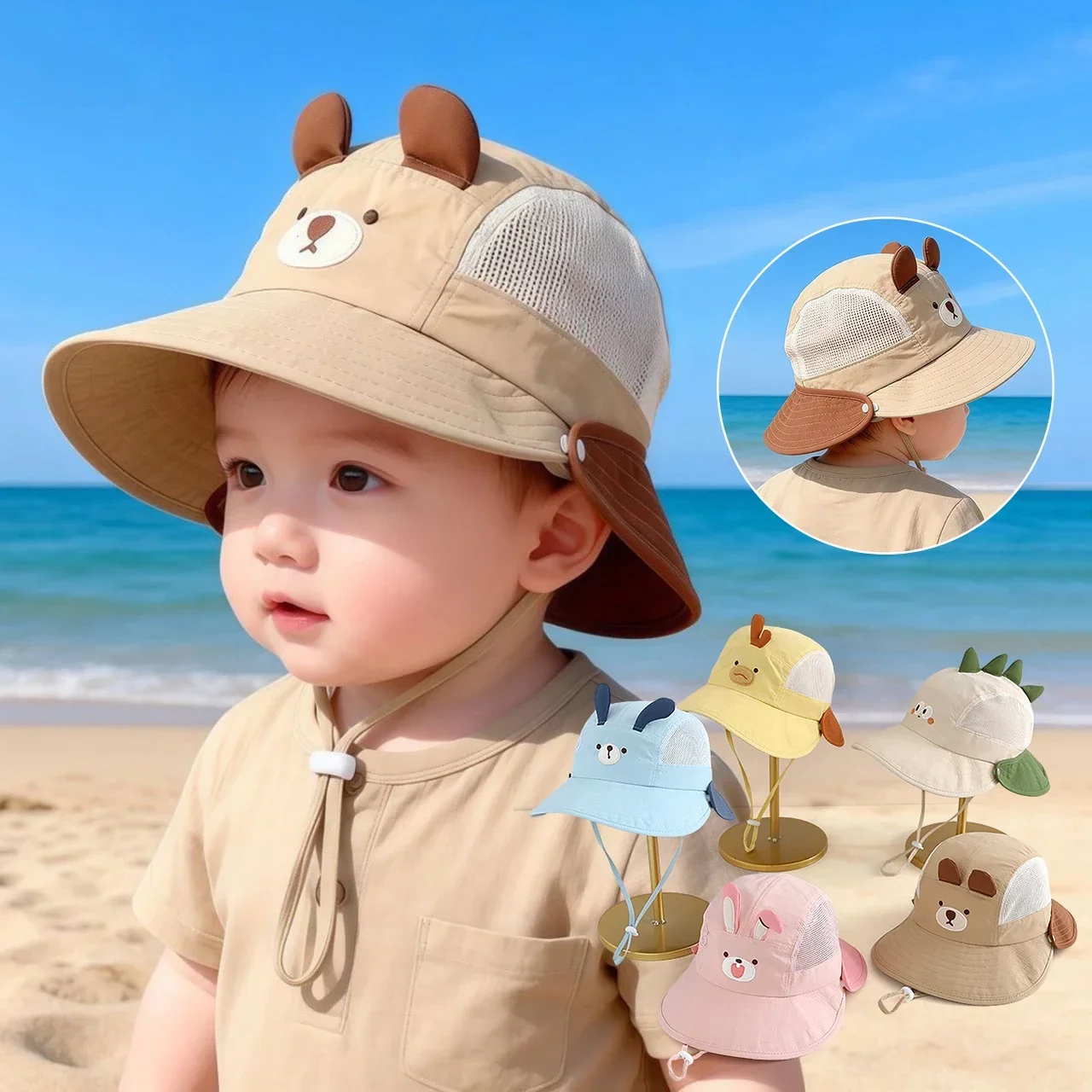 Детская летняя пляжная панама  – обзор и цена Visor Sun Hat