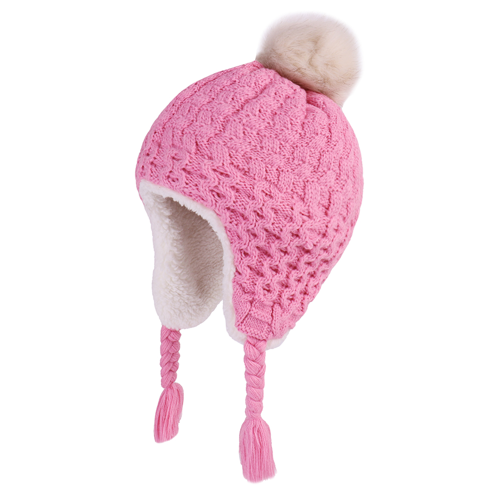 Детские зимние вязаные шапки-у – обзор и цена Trapper Hat Ear Flap
