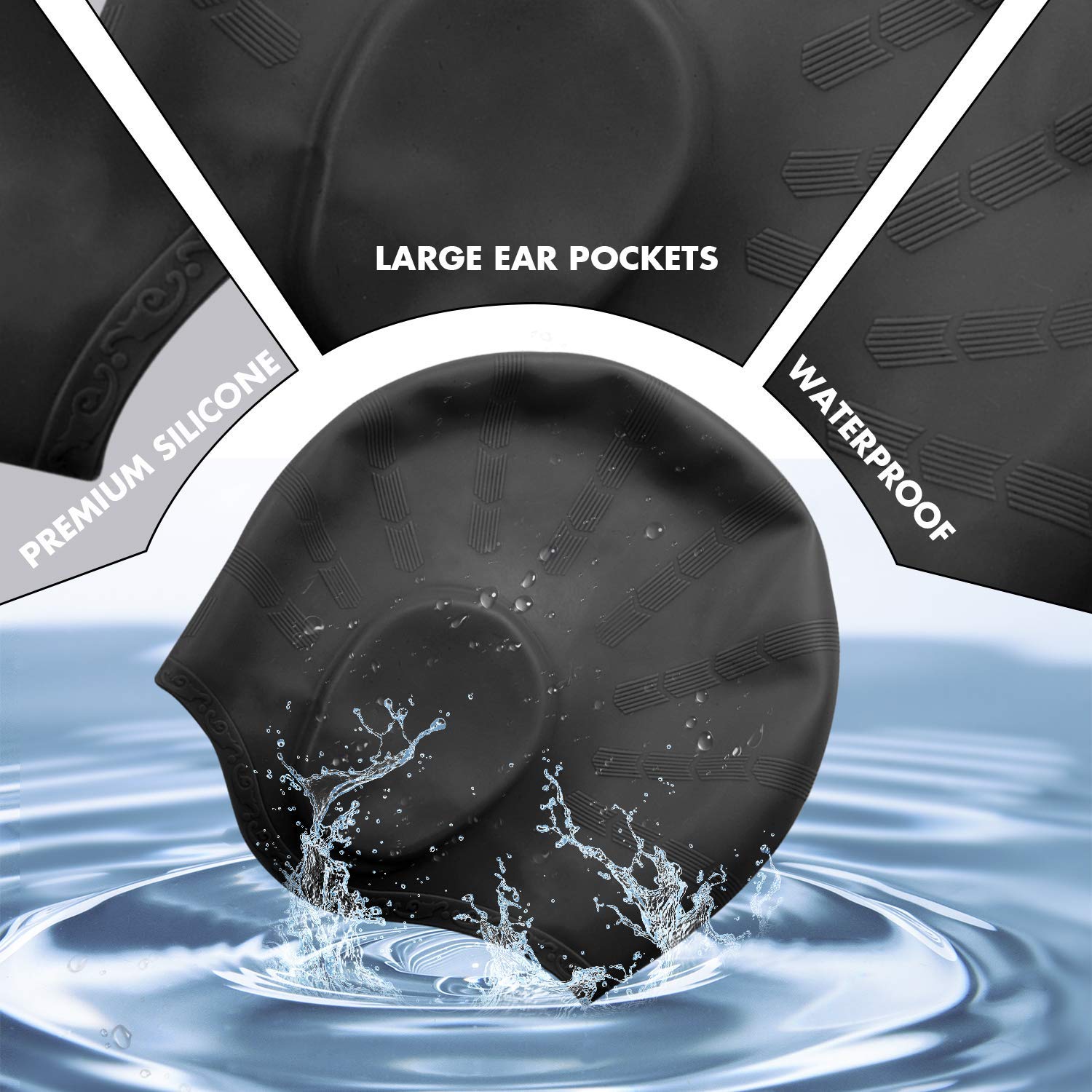Высокоэластичные шапочки для п – обзор и цена Swim Hat Silicone