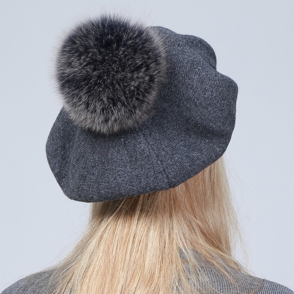 Geebro женский берет, зимний п – обзор и цена Beret French Wool