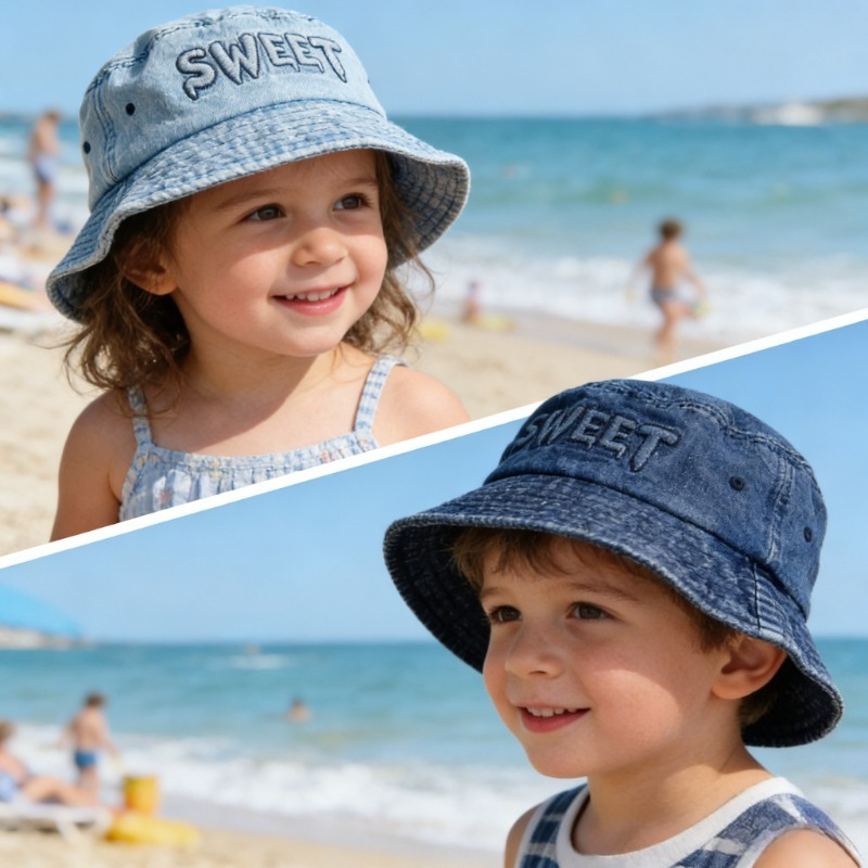 Японская ретро-панама для дете – обзор и цена Bucket Hat Cotton