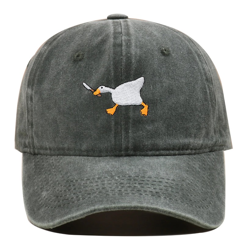 Бейсболка с мультяшной вышивко – обзор и цена Dad Hat Cotton