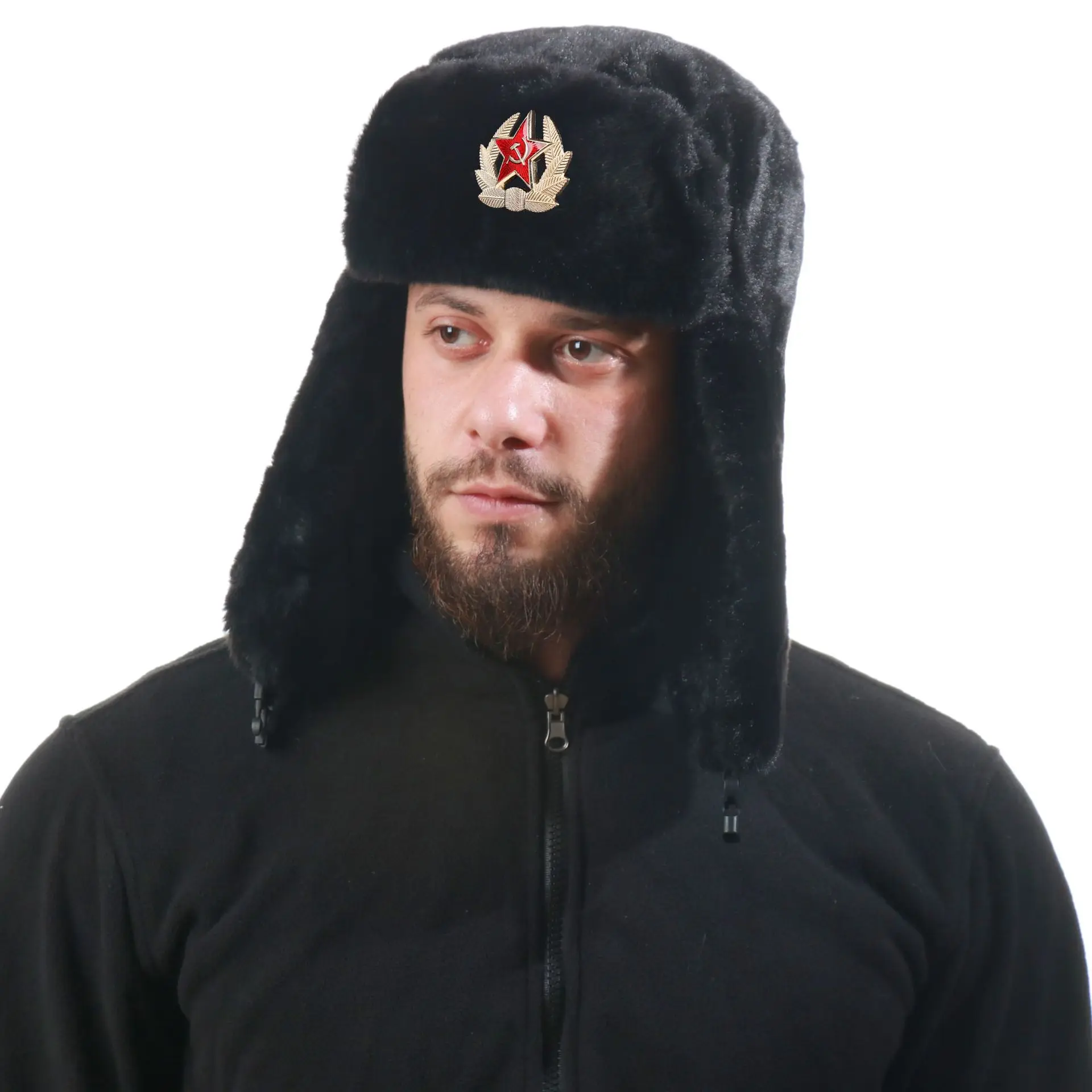 Советский значок, ушанка, мужс – обзор и цена Trapper Hat Ear Flap