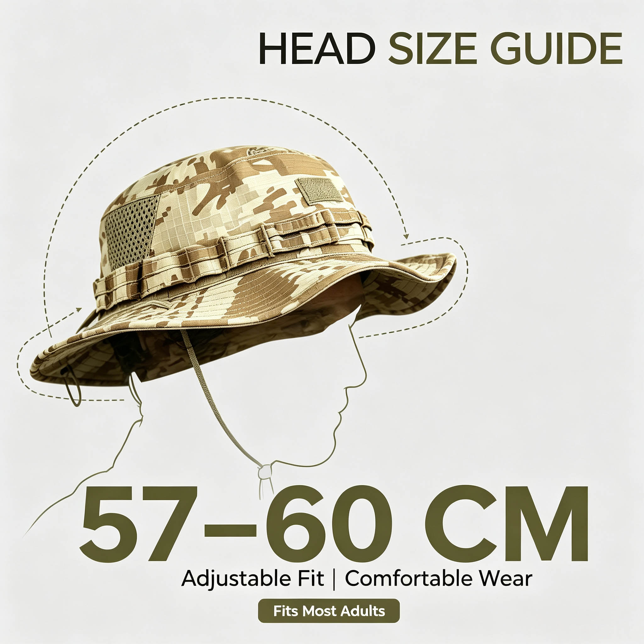 Тактическая панама для мужчин  – обзор и цена Boonie Hat Tactical