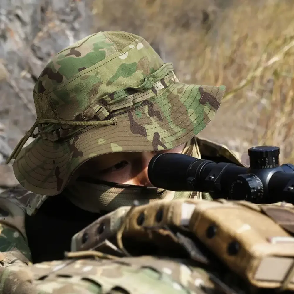 Новая тактическая камуфляжная  – обзор и цена Boonie Hat Tactical