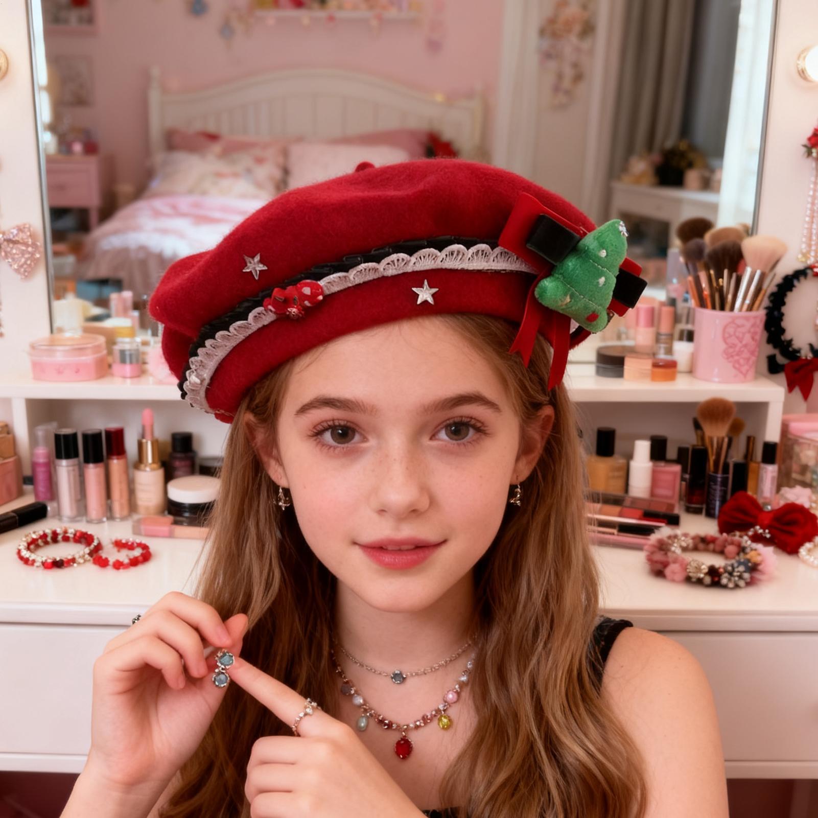 Береты для женщин, милый теплы – обзор и цена Beret French Wool