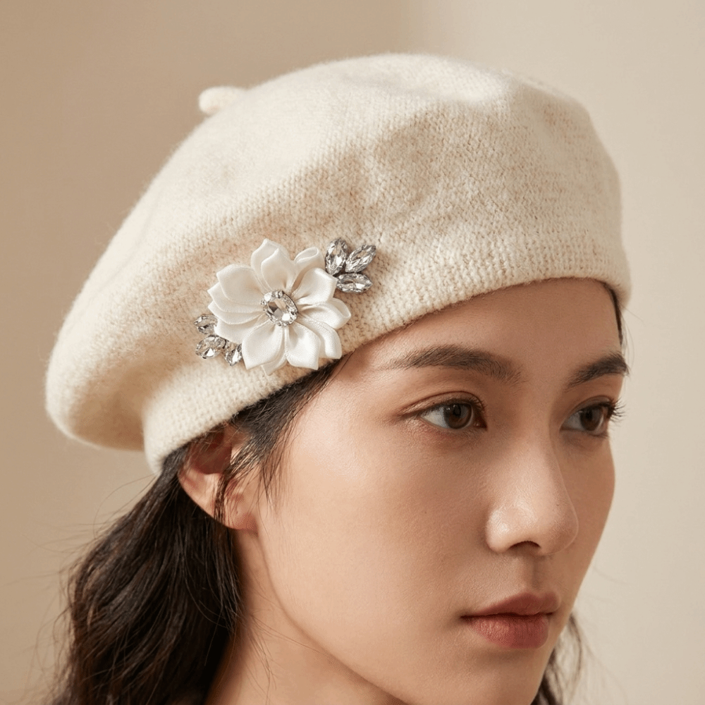 Мягкий шерстяной берет однотон – обзор и цена Beret French Wool