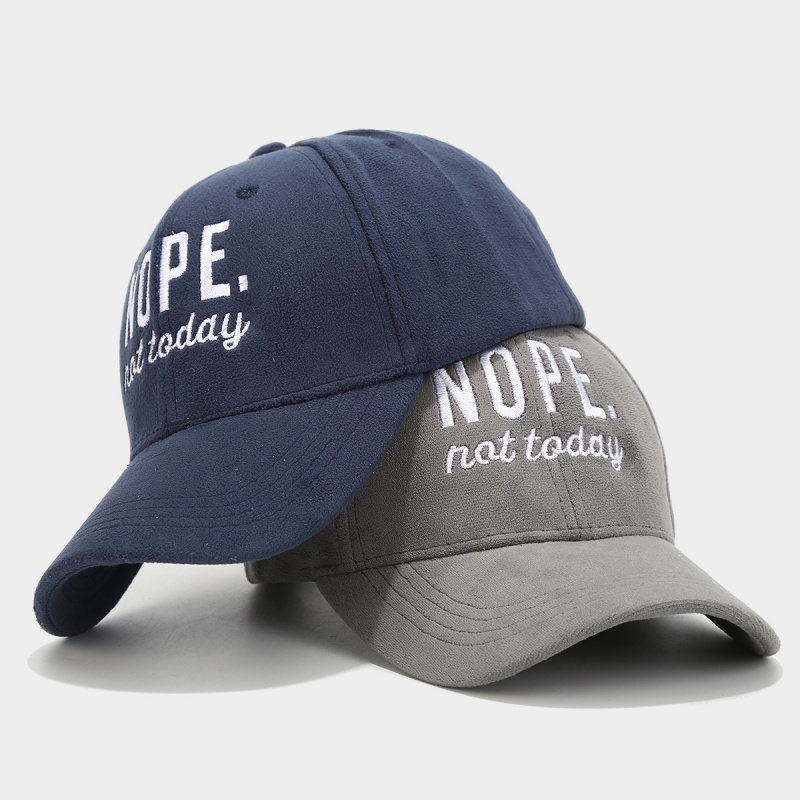 Бейсболка с вышивкой «Nope Not – обзор и цена Dad Hat Cotton