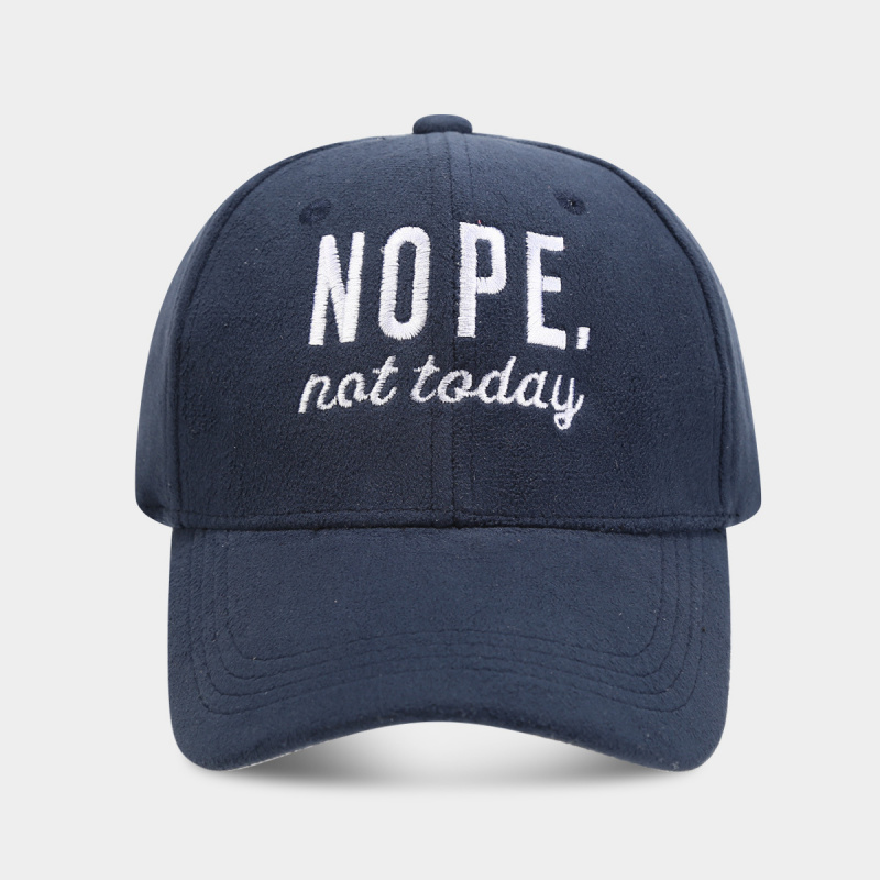 Бейсболка с вышивкой «Nope Not – обзор и цена Dad Hat Cotton