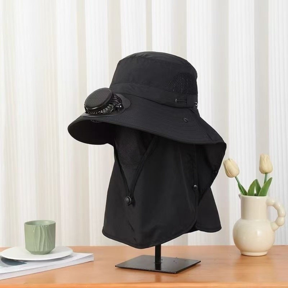 Портативная солнечная вентилят – обзор и цена Sun Hat Wide Brim