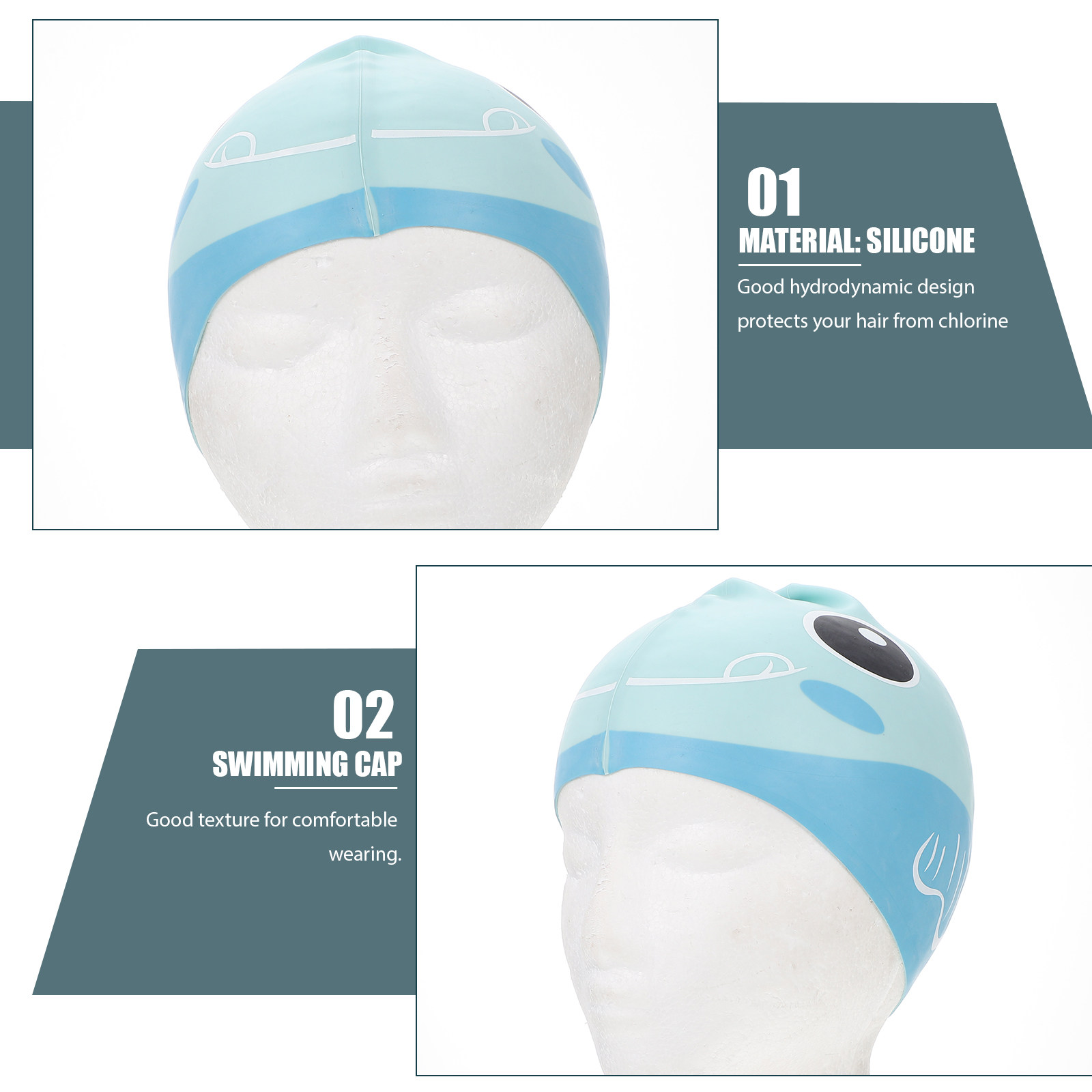Силиконовая шапочка для плаван – обзор и цена Swim Hat Silicone