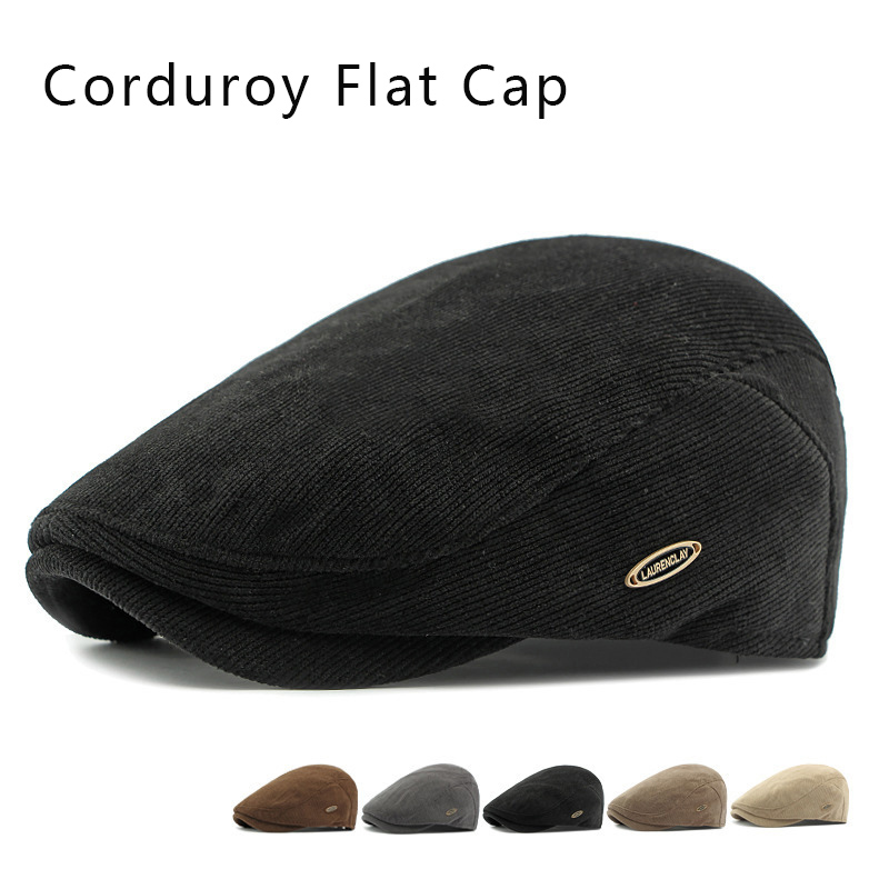Вельветовая кепка-флэткап унис – обзор и цена Newsboy Cap Ivy