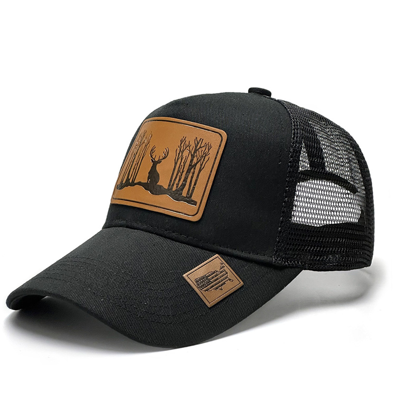Модные кожаные роскошные бейсб – обзор и цена Baseball Cap Structured