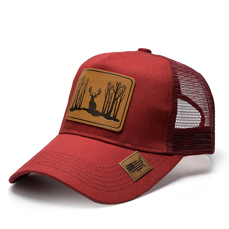Модные кожаные роскошные бейсб – обзор и цена Baseball Cap Structured