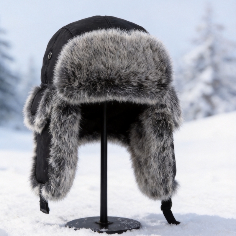 Зимняя шапка-ушанка с мягкой п – обзор и цена Trapper Hat Ear Flap
