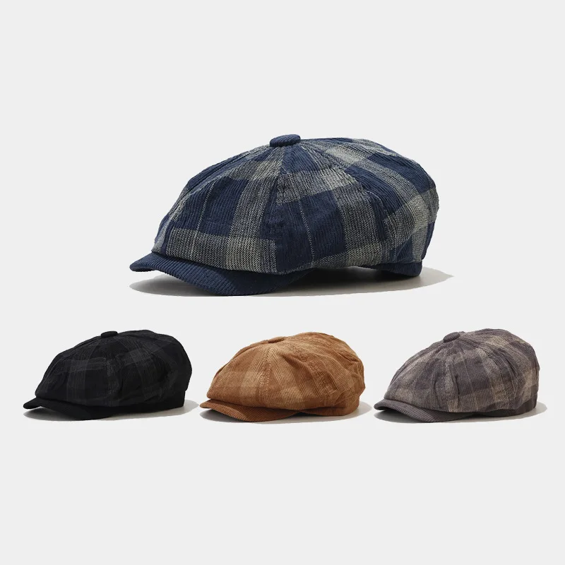 Вельветовая кепка для мужчин и – обзор и цена Newsboy Cap Ivy