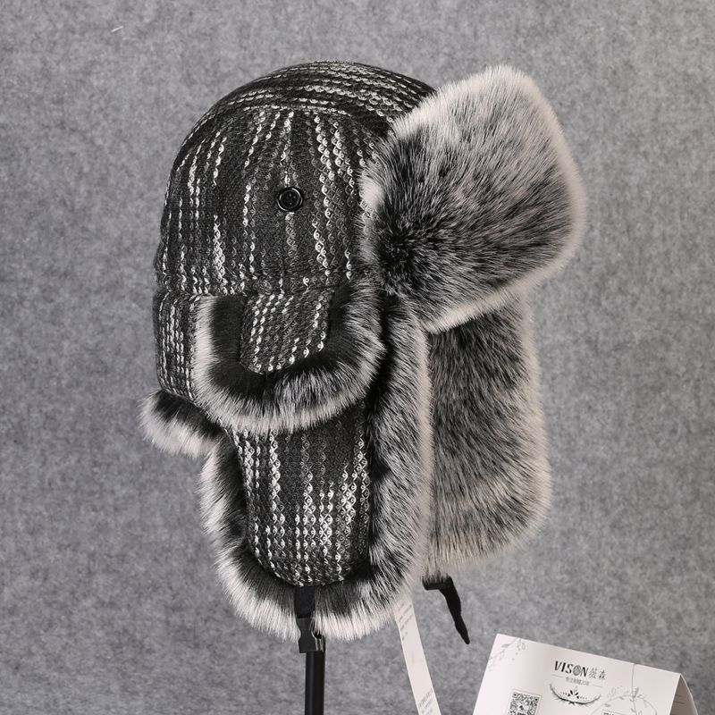 B-8433 человек шапка-ушанка из – обзор и цена Trapper Hat Ear Flap