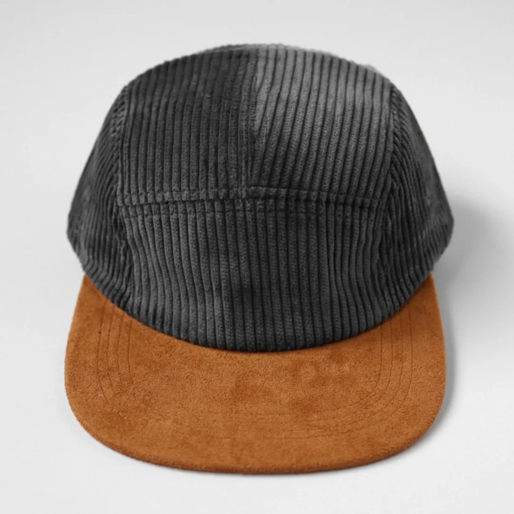 Универсальная бейсболка с плос – обзор и цена Corduroy Cap 5 Panel